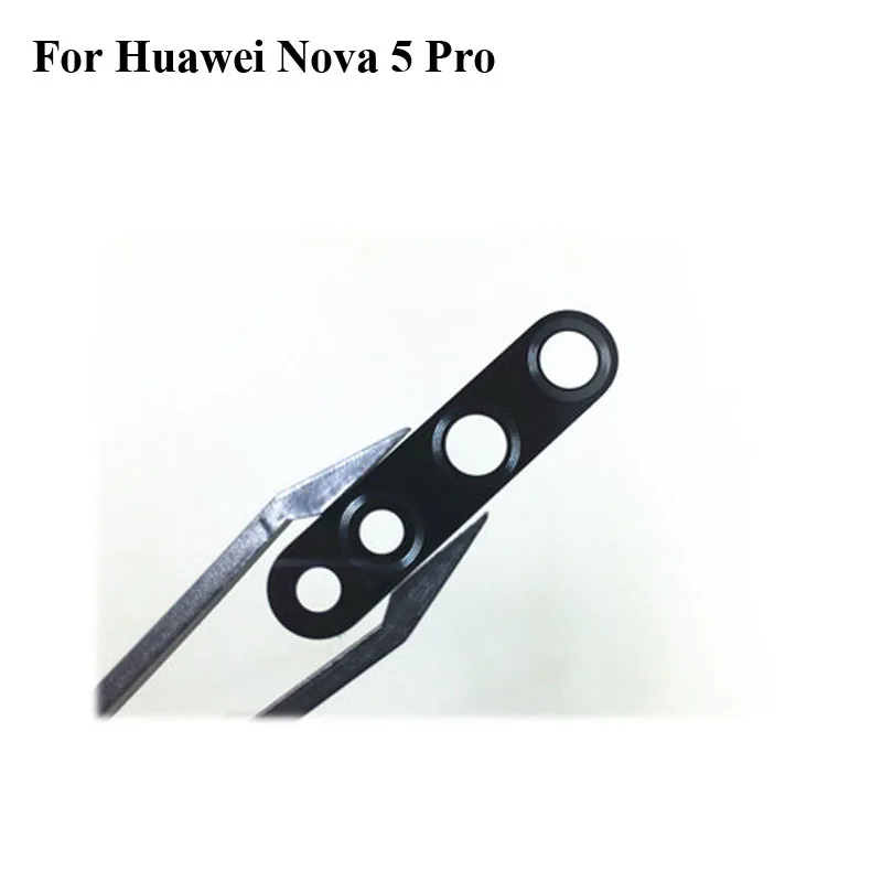 

New For Huawei Nova 5 Pro Replacement back rear camera lens glass original For Huawei Nova5 pro 5Pro glass lens With Sticker