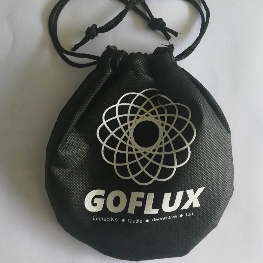 bag 1 шт. антистрессовое волшебное кольцо Toroflux, забавное кольцо с потоком, кинетическая Весенняя игрушка, уличная игра, умные игрушки, подарок для детей J0103 - Цвет: bag