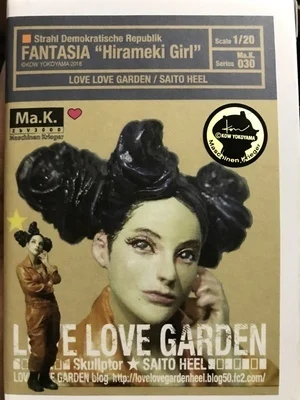 Набор фигурок из смолы 1/20 Ma.K Fantasia Hirameki Girl Неокрашенная фигурка гаража|Игровые