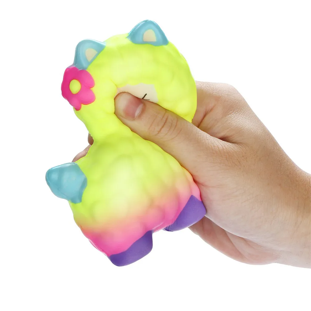 Счастливое антистрессовое Мягкое Животное Llamas игрушки волнение и стресс