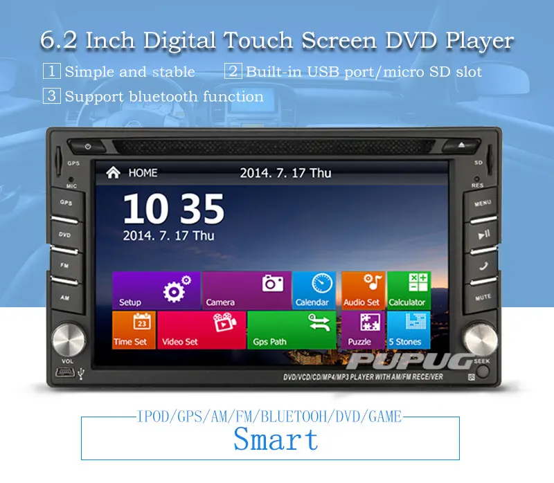 Новейший Win 8UI двойной 2din автомобильный dvd-плеер Bluetooth gps навигация BT радио FM AM