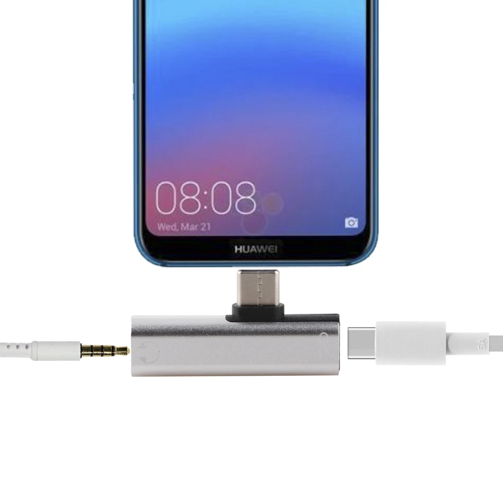 2 в 1 Тип C до 3,5 мм разъем для зарядки наушников конвертер usb type-C аудио адаптер для Xiaomi 6 huawei P10 mate 20 type C телефонов