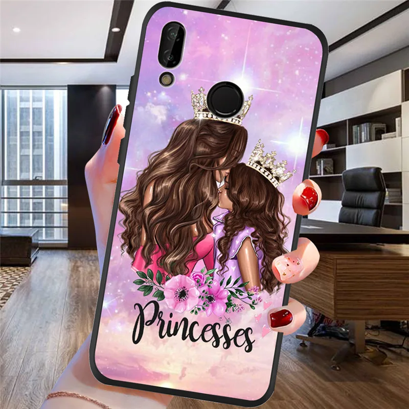 Женская мода Девушка для huawei P8 P10 P20 P30 Коврики 10 20 Honor 8 8X 8C 9 V20 20i 10 Lite Plus Pro Чехол Coque Samsung чехол-футляр
