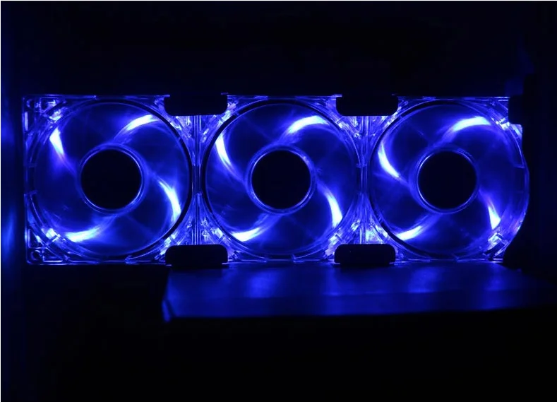 Ssytf Gdstime Универсальный VGA кулер двойной 80 мм Ультра тихий Настольный компьютер
