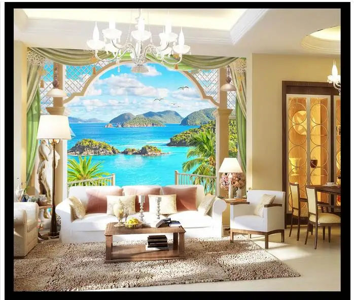 Высокое качество Горячая распродажа Новые Пользовательские 3d фото обои фрески