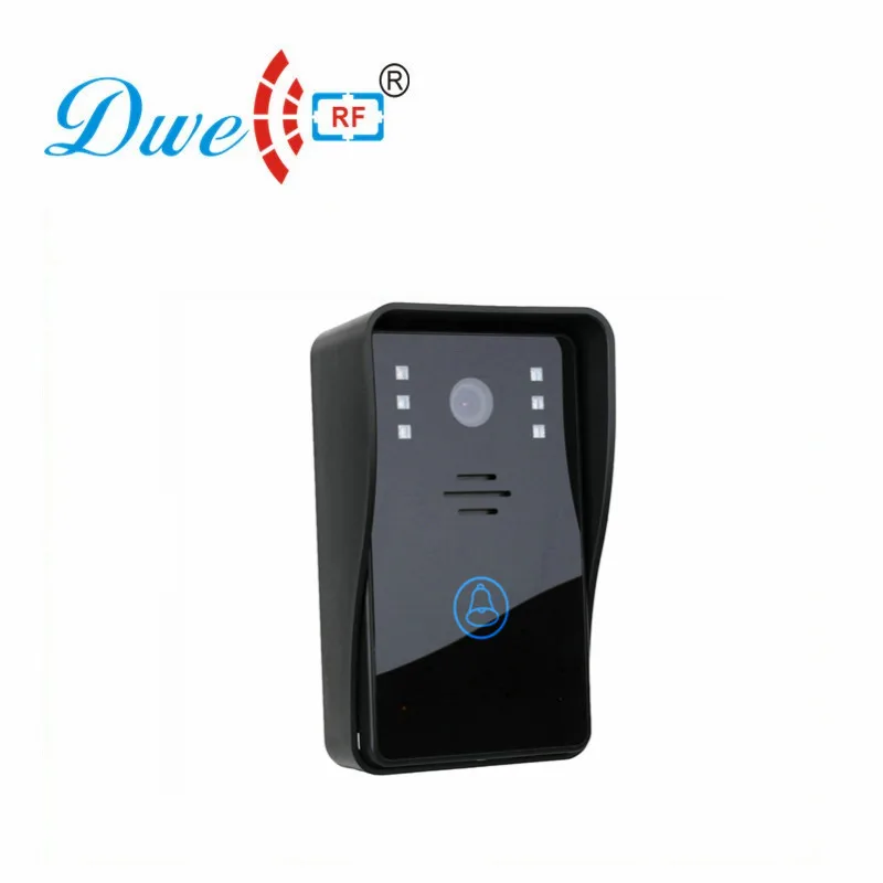 DWE CC RF 9'' Inch Color Video Intercom Wired Touch Screen Door Phone RFID Password Doorbell DW-906R | Безопасность и