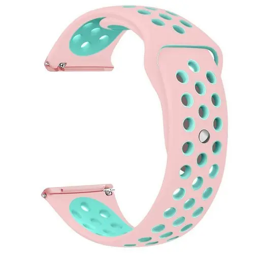 Ремешок для спортивных часов для fitbit versa band correa силиконовый браслет наручный браслет ремешок для ремня fitbit наручные часы аксессуары - Цвет: Pink green