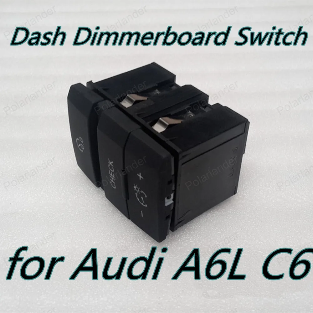 

Polarlander Free Shipping Dashboard Brightness Adjustment Dash Dimmer Switch for Au-di A6L C6 A6L4LD927123 9-12
