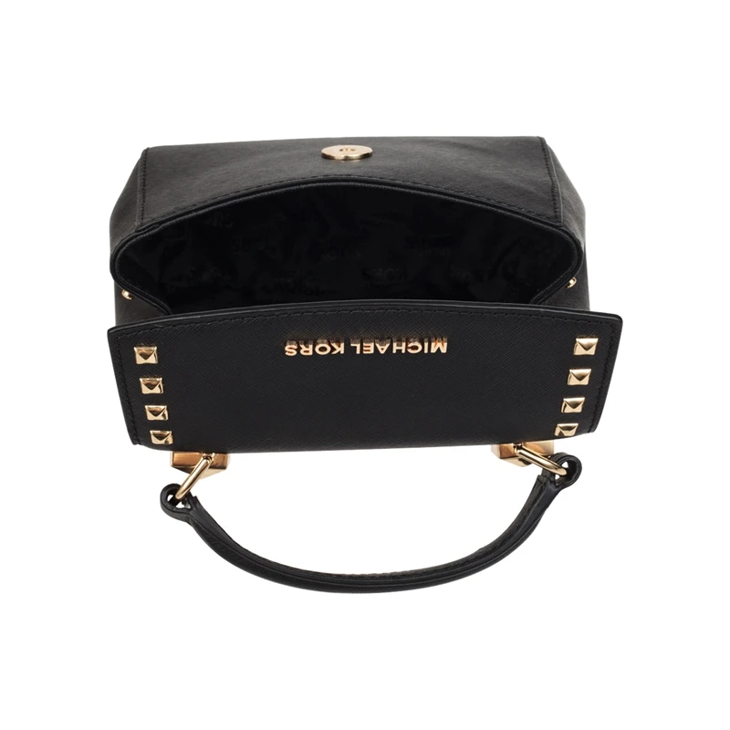 Michael Kors Karla Mini Leather Studed Crossbody Satchel Bag 35T8GKGC0L | Багаж и сумки