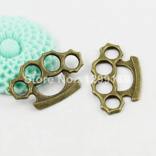 100 шт./лот античные бронзовые соединители кулон тибетские серебряные застежки