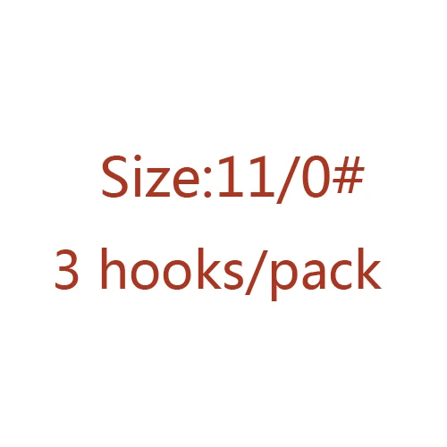 size11-0 1 упаковка 1#-12/0# Mustad глубоководная Океанская рыбалка 10827NP# 4X сильные Крючки живая приманка Высокоуглеродистая сталь колючий крючок осетр/тунец джиг крючок - Цвет: size11-0