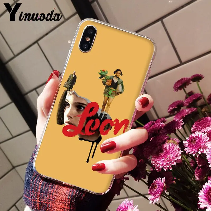 Новый чехол для телефона Yinuoda Leon Matilda Natalie Portman Apple iPhone 8 7 6 6S Plus X XS MAX 5 5S SE XR |