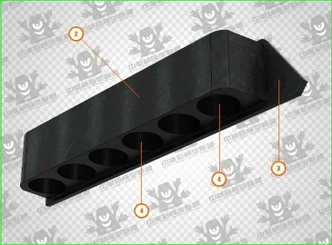 3D бумажная модель пистолет Remington M870 ружье 1:1 стрелковое оружие ручная головоломка игрушка