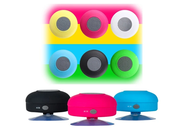 SUOZUN Bluetooth портативный водостойкий беспроводной мини динамик для душа музыка