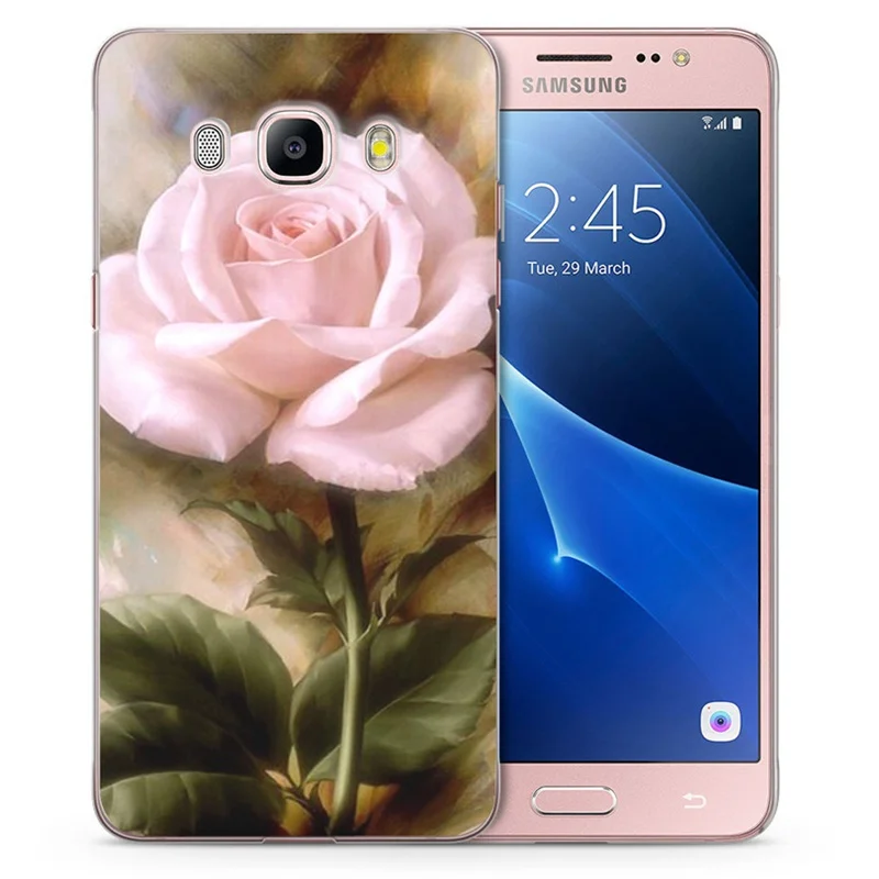 Роскошные чехлы для телефонов с цветочным узором Samsung Galaxy J1 J2 J3 J5 J7 prime J120 J320 J330 J530F