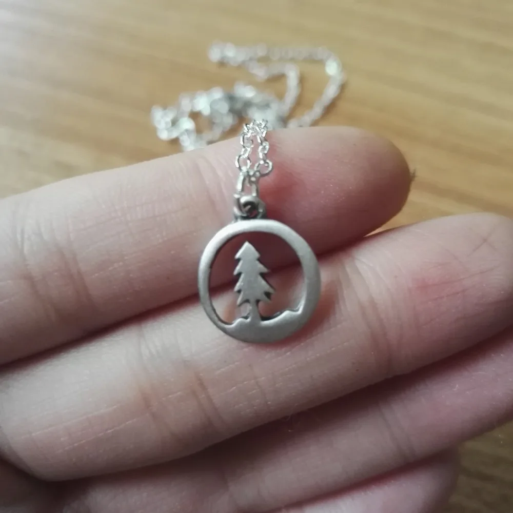 10 шт милые крошечные сосна очарование Дерево лесной кулон диапазон Шарм