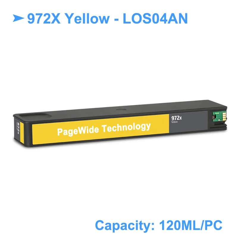 [Сторонний бренд] для HP 972X 972XL сменный чернильный картридж PageWide Pro 352dw 452dn 452dw 377dw 477dn