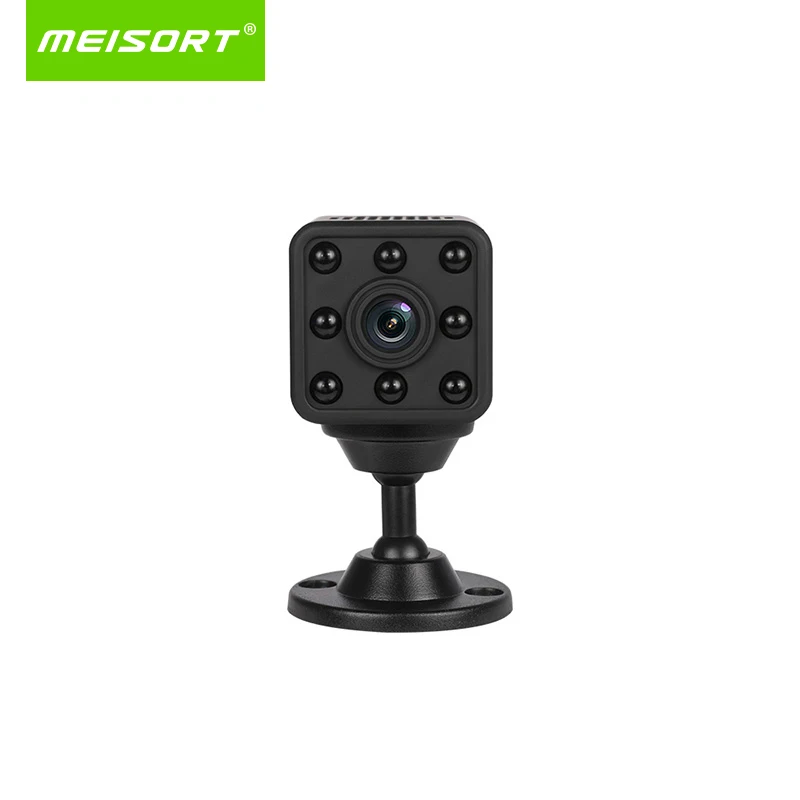 Meisort Mini Wifi IP Camera 1080P HD 2.0MP 8 LED IR Night Vision CCTV Video Surveillance Home Security | Безопасность и защита