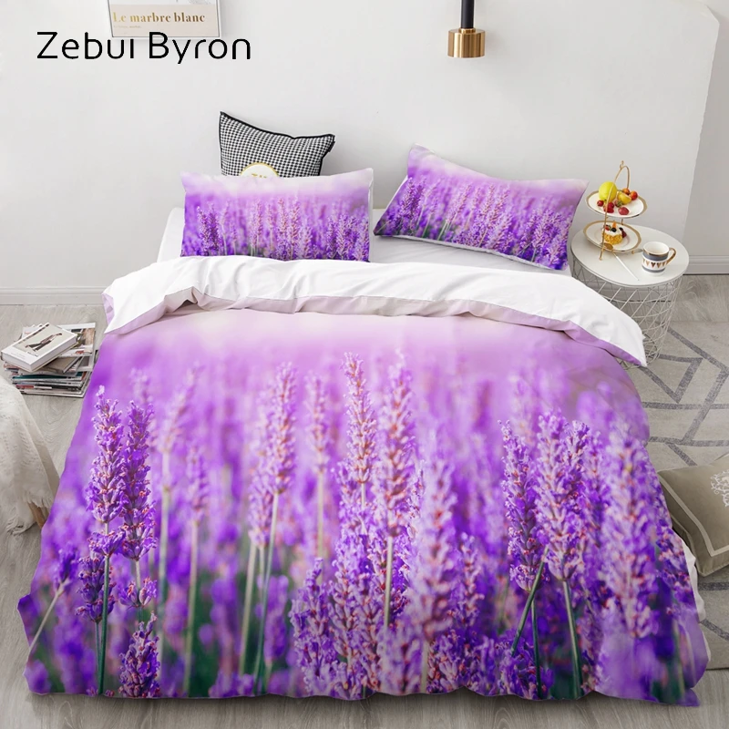 Комплект постельного белья из 3 предметов с пододеяльником и