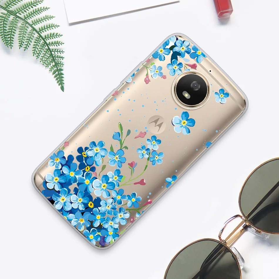 Для Moto G6 плюс Чехол для Motorola G5S Plus милый мягкий чехол из силикона и ТПУ G5 E4 |
