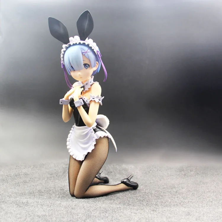 Кролик Девочка Re: жизнь в другом мире от Zero Rem Figma ПВХ экшн Коллекционная модель игрушки куклы японского аниме фигурки - Цвет: no box