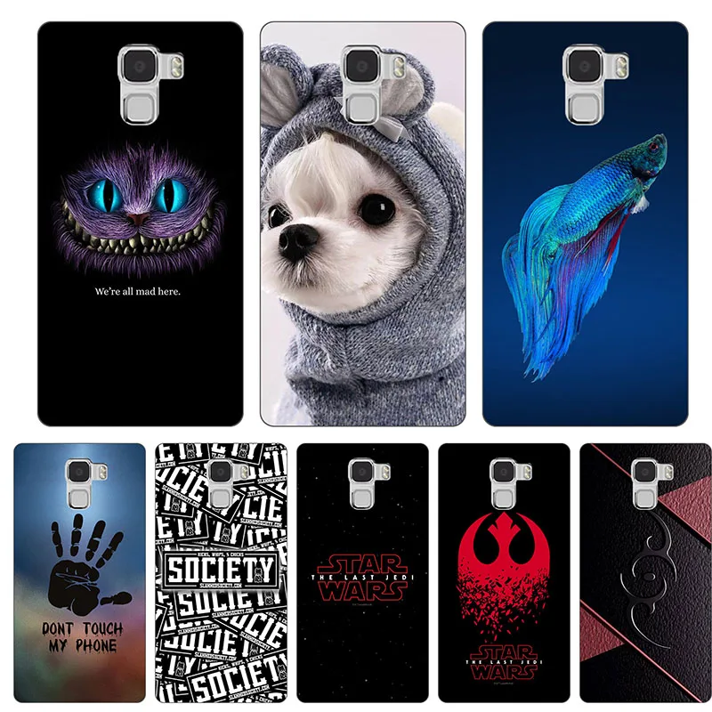 Cute Fashion Flower Case For Huawei Honor 7 5.2&quot Premium Cases Pattern Printed Phone Cover Fundas Matte Animal Shell | Мобильные