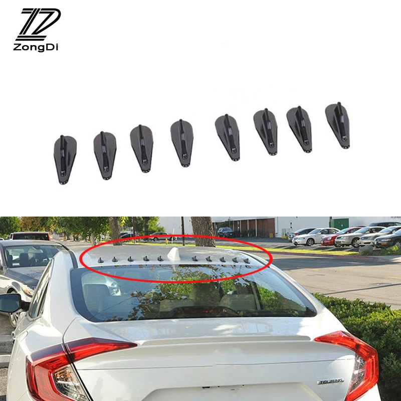 ZD 10 шт. автомобильный спойлер на крышу для Mercedes W203 W204 BMW E39 E36 E90 F30 F10 Volvo XC60 Alfa Romeo Audi A6