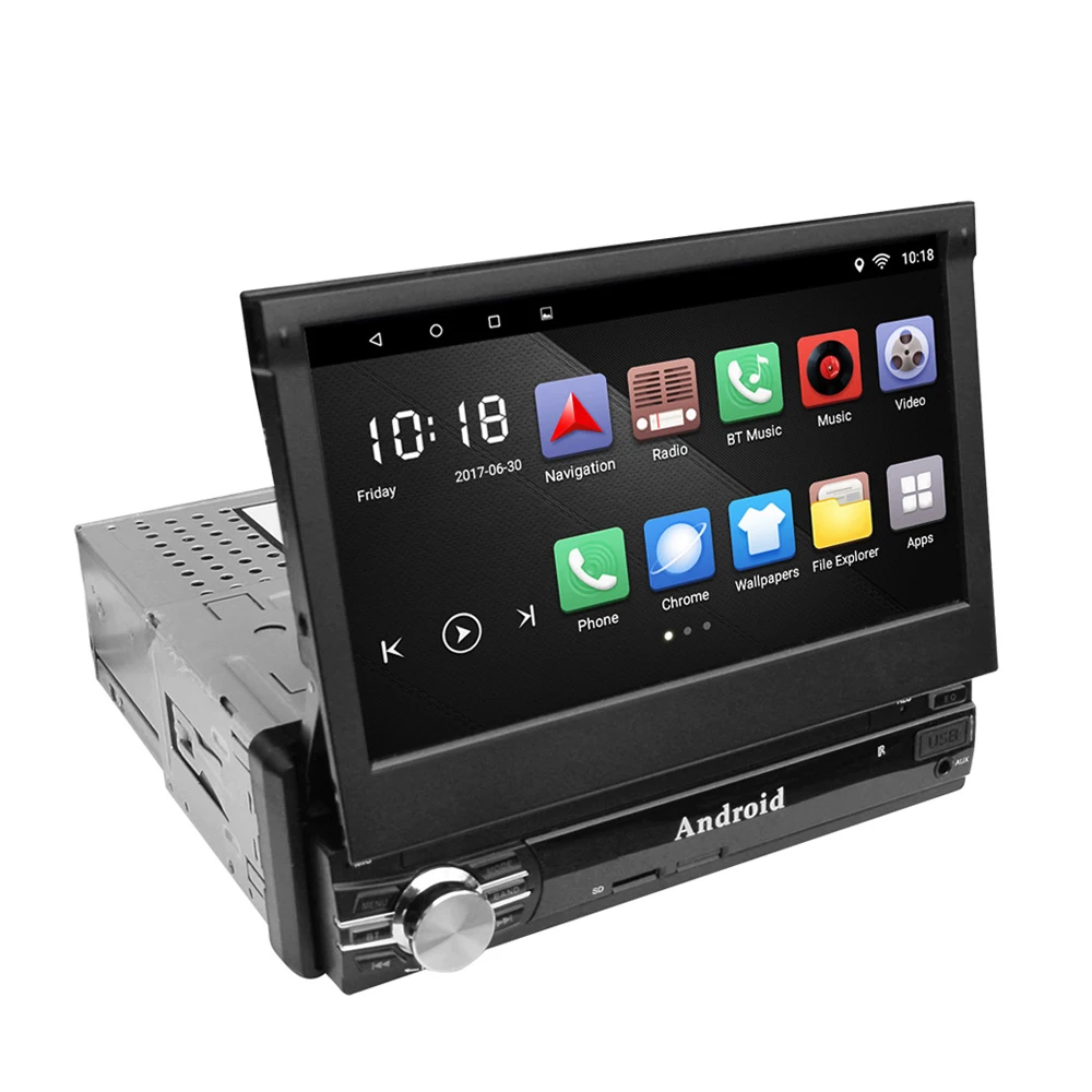 Автомобильная стереосистема Panlelo T11 Din на Android 1 ГБ/2 ГБ ОЗУ 16 Гб ПЗУ головное