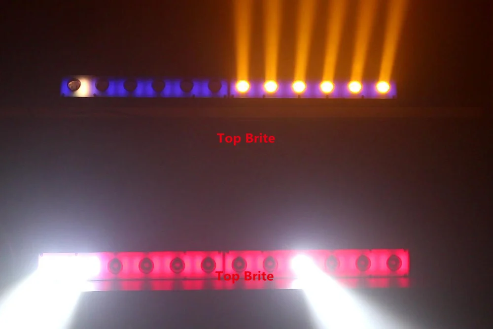 Светодиодный прожектор 12x3 Вт CREE LED S теплый белый свет DMX световая полосветильник s