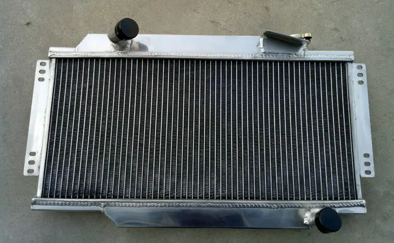 2 рядный алюминиевый радиатор для триумфа сплюфайера MARK III/IV/1500 1964 1978 64 65 66 67 68 69 70 71