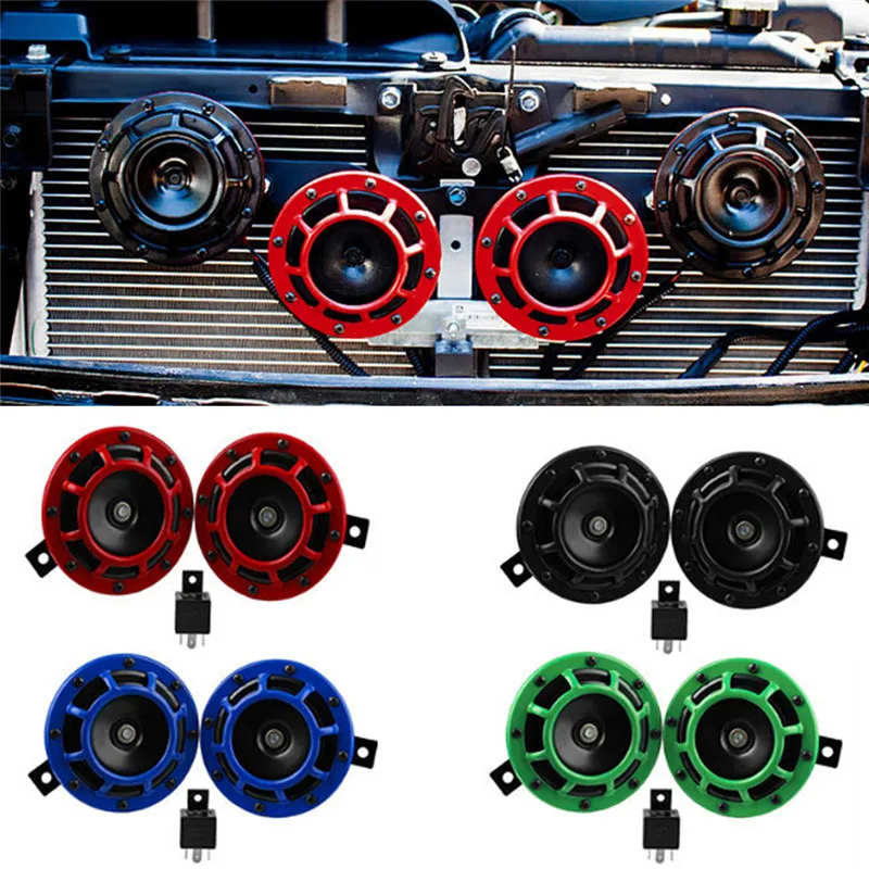 Комплект из 2 предметов компактный электрический громкий Blast 12V крепление на