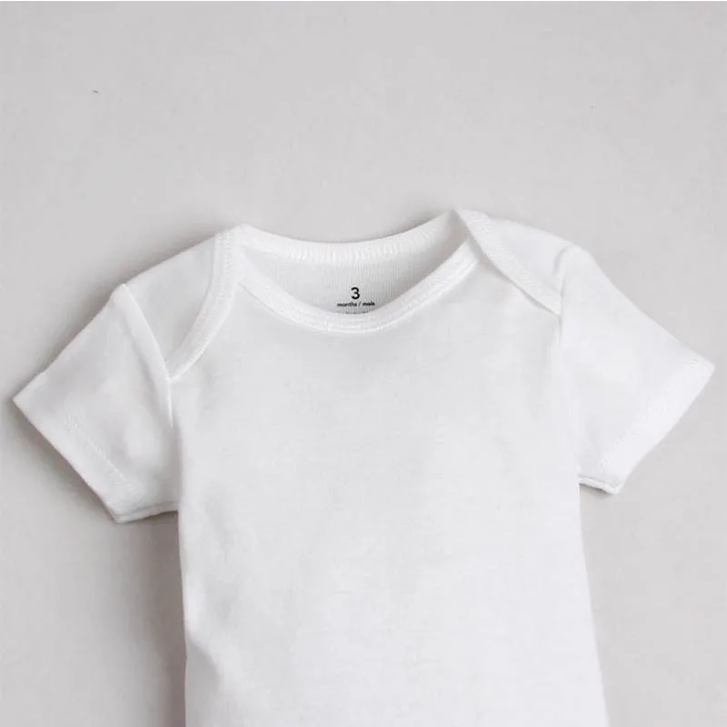 Белые детские Боди YSCULBUTOL с коротким рукавом в стиле унисекс| |