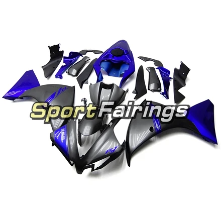 Полностью Обтекатели для Yamaha YZF1000 R1 2012 2013 корпус деталь комплекта ABS пластик инъекции Cowlings кузов синий серый корпус комплект