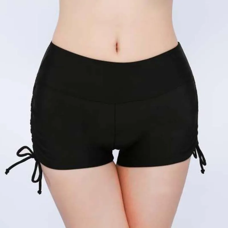 Новинка 2019 женские плавки противоскользящие с плоским углом спортивные шорты