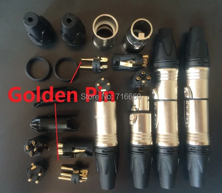 Бесплатная доставка Высокое качество 20 шт./лот (10 шт. мужской + 10 Female) Neutrik Стиль