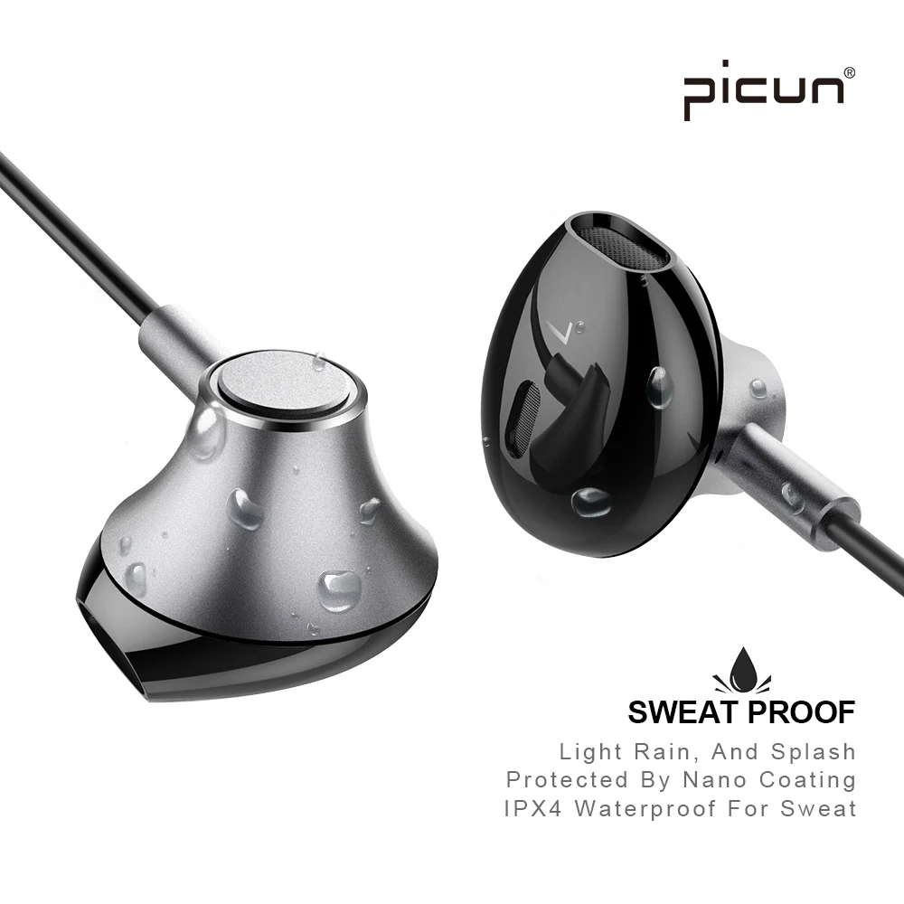 Bluetooth наушники Picun H2 Спортивные Беспроводные для бега с микрофоном