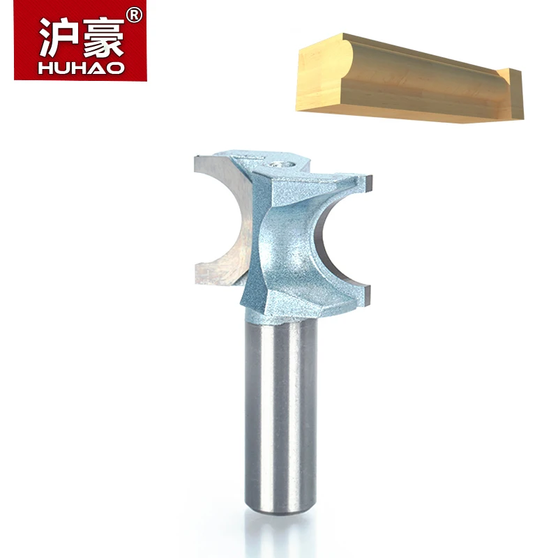 Huhao 1 шт. 1/2 &quot1/4&quot хвостовик полукруглый бит промышленного класса фрезы Фрезы для