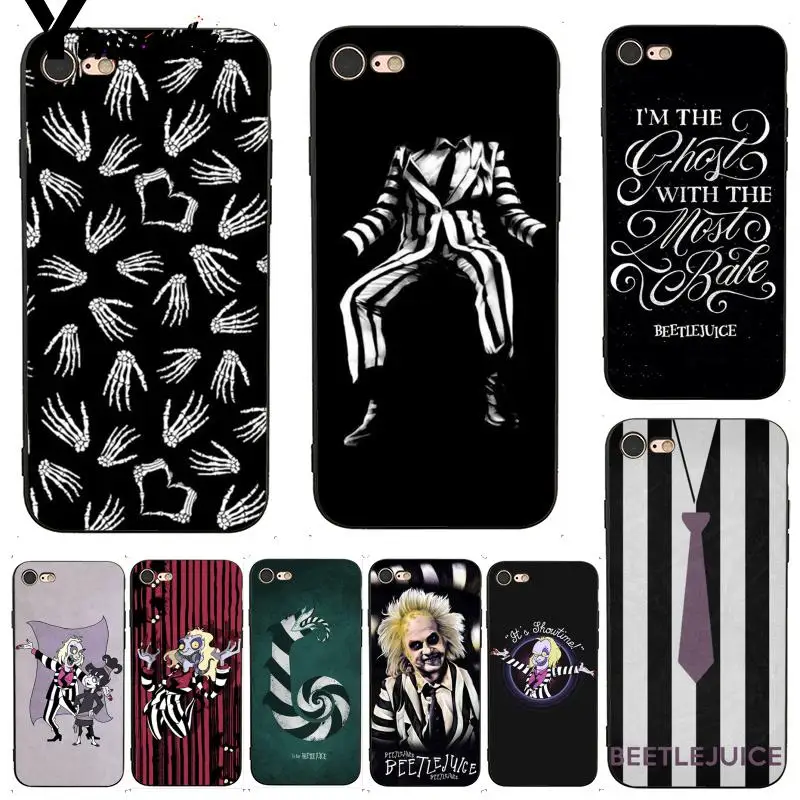 Чехол Yinuoda для iphone 7 6 X книга Beetlejuice привлекательные аксессуары телефонов чехол