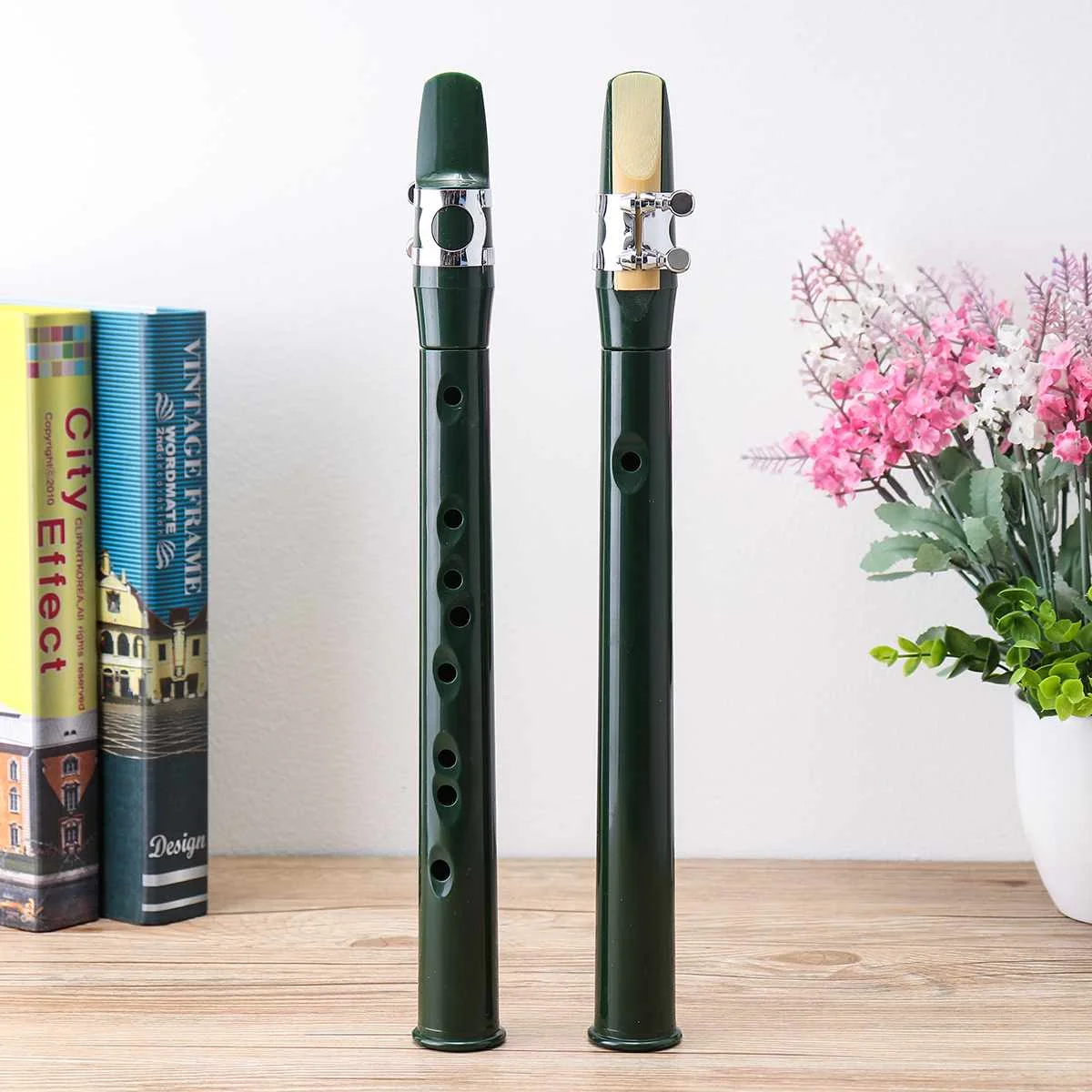 green Мини poc. ket Bb саксофон Саксофон ABS с среднего класса po. cket мини-саксофон C также может играть G F - Цвет: green