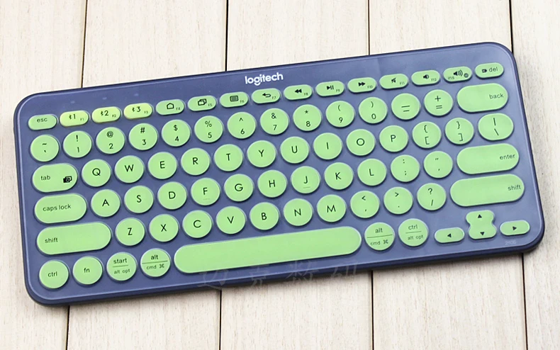 Для logitech K380 крышка клавиатуры силиконовая Водонепроницаемый настольный компьютер kyeboard защитная пленка