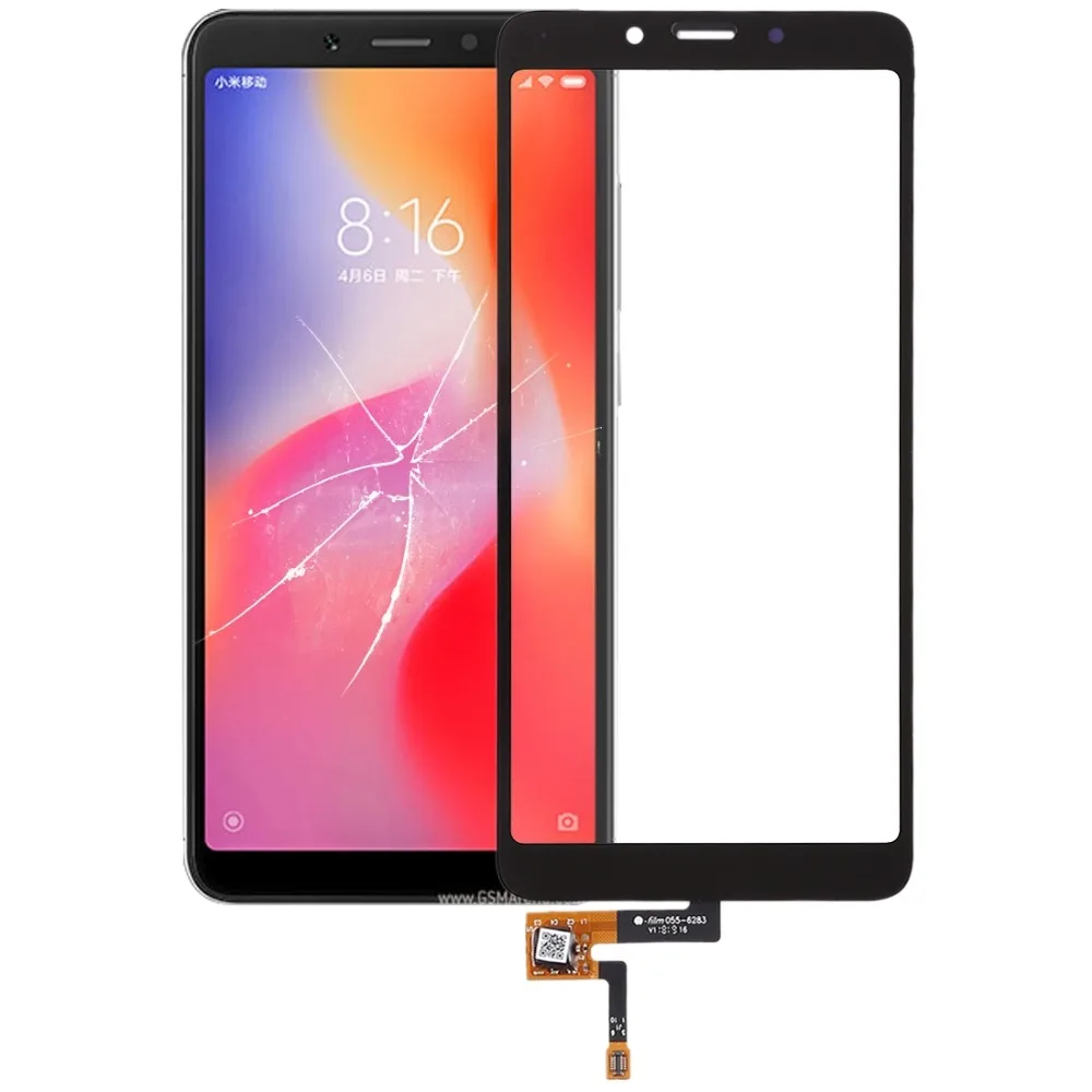 Сенсорная панель для Xiaomi Redmi 6A запасная часть мобильного телефона 6 передний