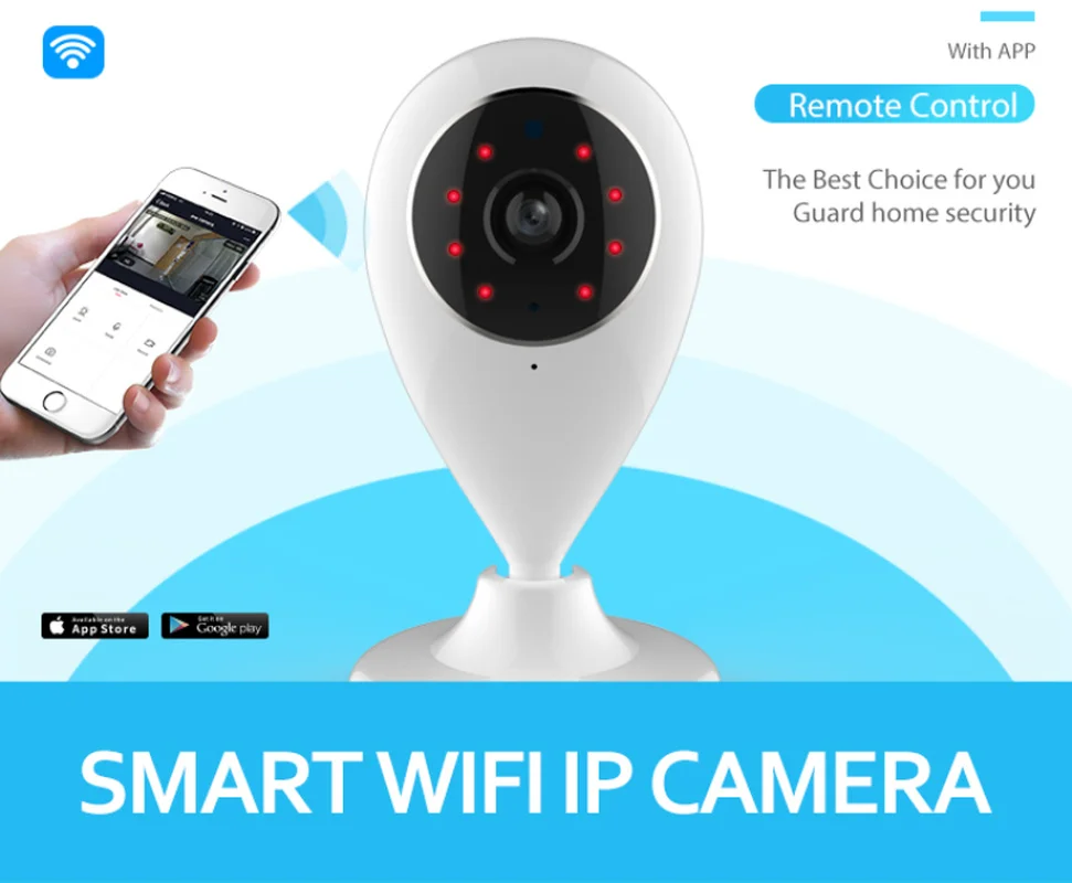 Беспроводная IP камера видеонаблюдения с поддержкой Wi Fi|Камеры видеонаблюдения| |