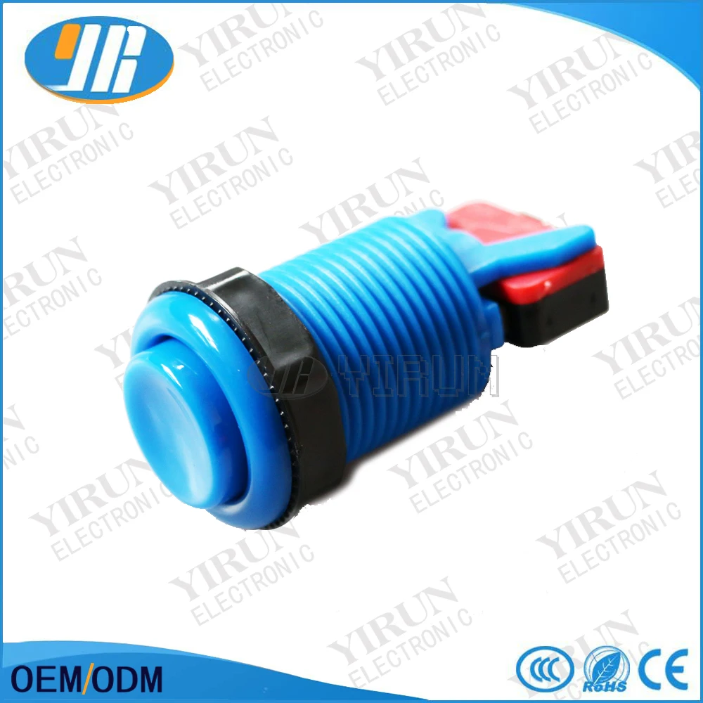 1 шт. Бесплатная доставка Аркадная Кнопка долговечная Многоадресная игра Jamma