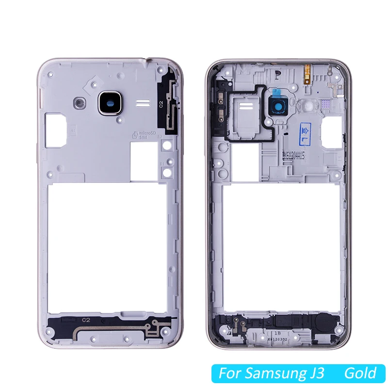 Netcosy средняя рамка корпус крышка для Samsung Galaxy J105 G355H J3 J5 J106 J200 запасные части
