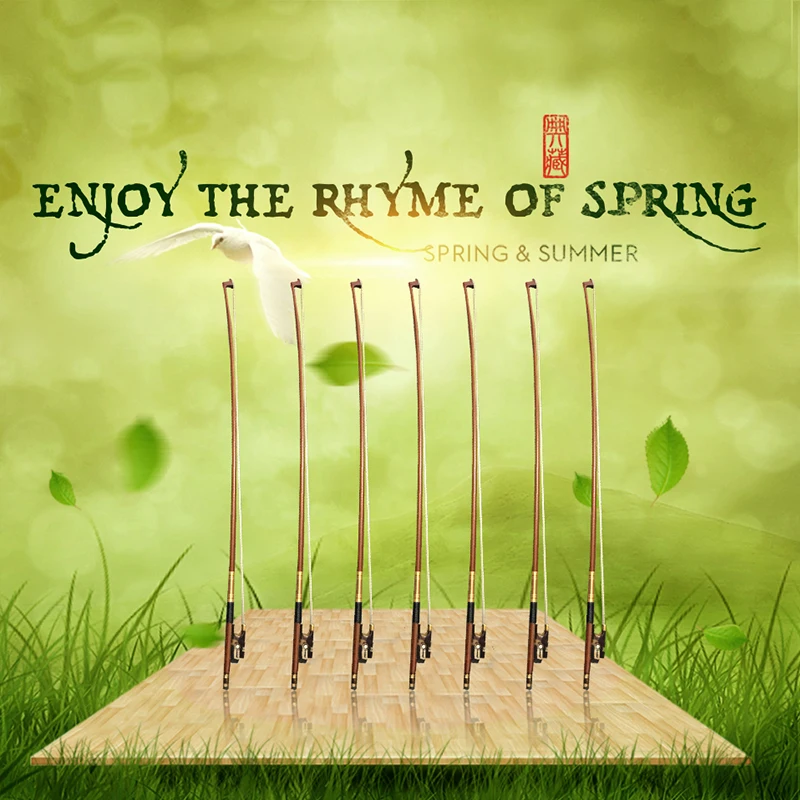 Красное золото нить Цезальпиния арки рога быка оборачивается вокруг лук В