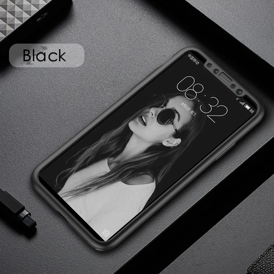 New Floveme Новый 360 Полный Защита телефона чехол для 5S 5 SE iPhone X 8 7 6 6S Plus Экран протектор