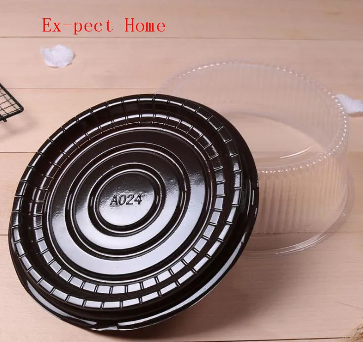 Оптовые продажи Большие круглая коробка для выпечки/8 дюймов сыра/прозрачный