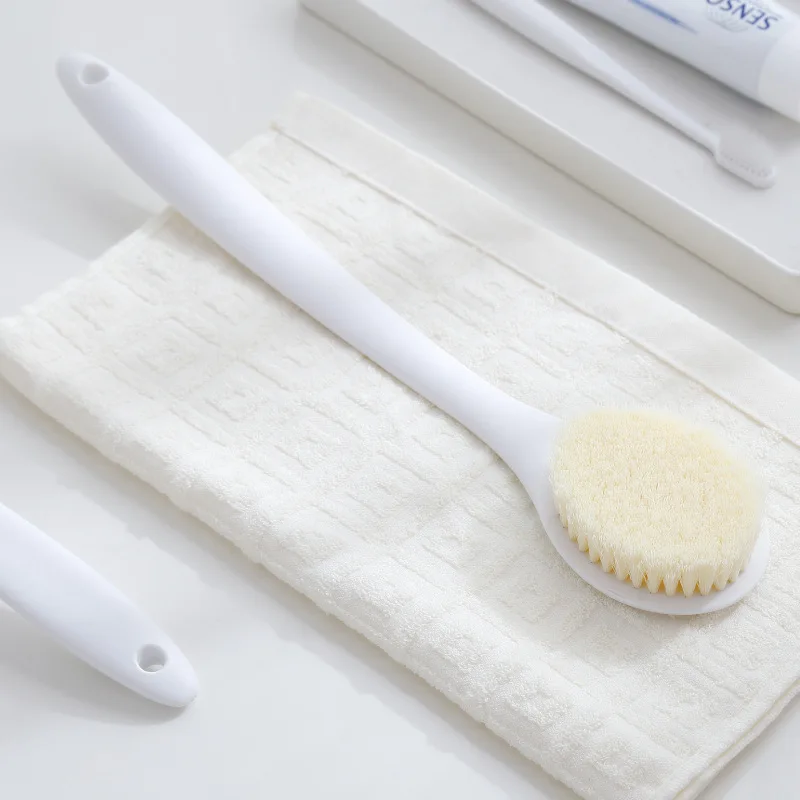 OLOEYBathing artifact bath brush long handle soft hair towel strong not asking people back | Дом и сад