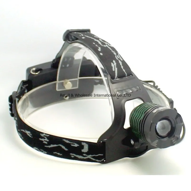 K12 Green 2000Lm High Power XML T6 Rechargeable Headlight Headlamp Head Lamp Light Zoom Adjust Focus For Bicycle Camping Hiking | Освещение