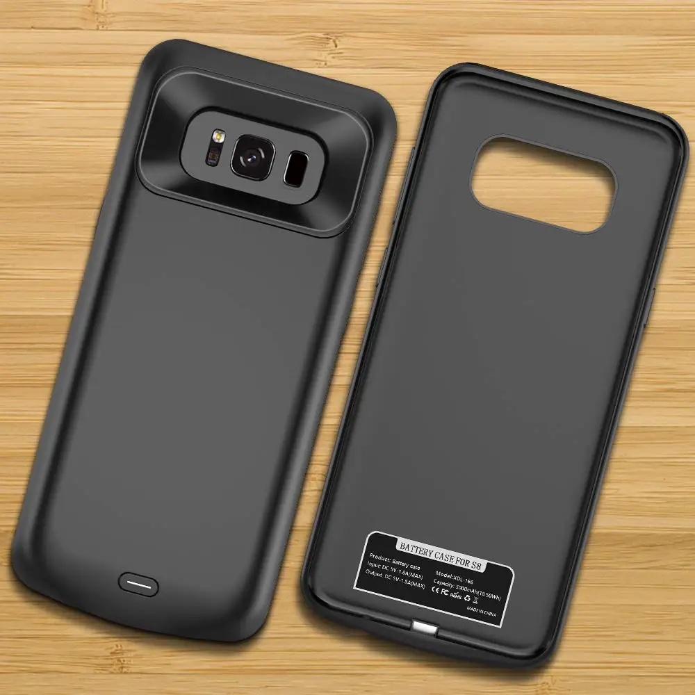 Newdery портативный беспроводной аккумулятор для Samsung galaxy S8 5000 мАч зарядный чехол s8